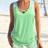 Ensemble Débardeur et Short à Motifs