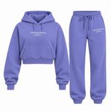 Ensemble de survêtement court essentiel – Sweat à capuche oversized & Jogging décontracté