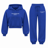 Ensemble de survêtement court essentiel – Sweat à capuche oversized & Jogging décontracté