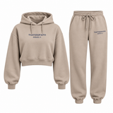 Ensemble de survêtement court essentiel – Sweat à capuche oversized & Jogging décontracté