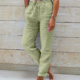 Pantalon Jogger Léger Taille Élastique Confort Quotidien