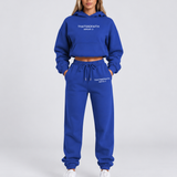 Ensemble de survêtement court essentiel – Sweat à capuche oversized & Jogging décontracté