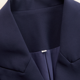 Robe blazer mi-longue boutonnée pour femme