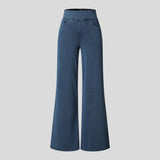 Jean Évasé Taille Haute Confort Extensible Moderne