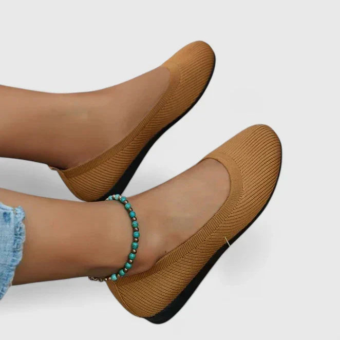 Chaussures orthopédiques femme à enfiler, soutien de voûte