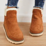 Bottines Fourrées Slip-On pour Style Casual