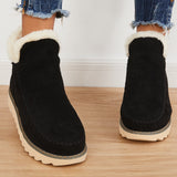 Boots Fourrées Suédine Confort Cocooning Hiver