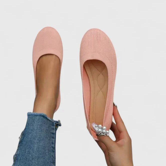 Chaussures orthopédiques femme à enfiler, soutien de voûte