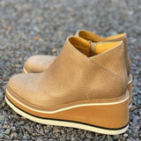 Bottines femme à plateforme et semelle rembourrée