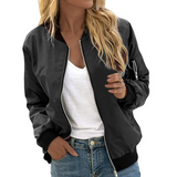 Let Bomberjakke Casual Stil Komfort Let Pasform