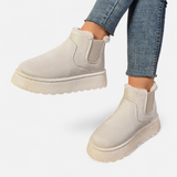 Bottines Chelsea Confort Semelle Épaisse Style Casual Moderne