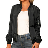 Let Bomberjakke Casual Stil Komfort Let Pasform