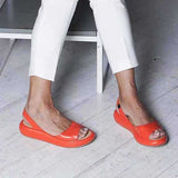 Sandales Slingback Minimalistes pour Style Estival