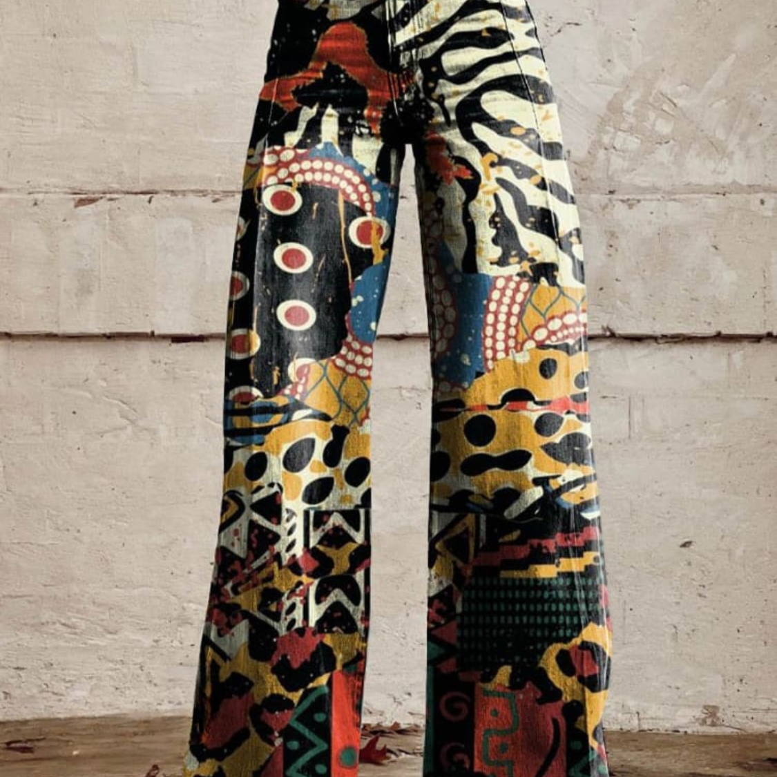 Pantalon Élégant Noir Femme