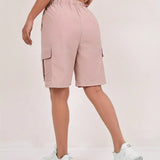 Short Cargo Taille Haute
