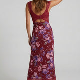 Robe Midi Fleurie Dentelle Romantique