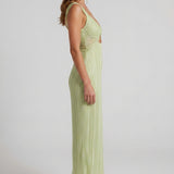 Robe Midi Fleurie Dentelle Romantique