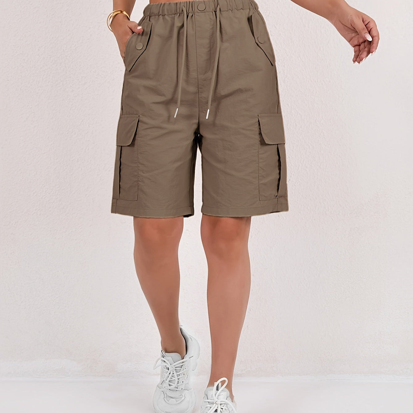 Short Cargo Taille Haute