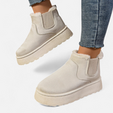 Bottines Chelsea Confort Semelle Épaisse Style Casual Moderne