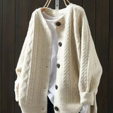 Cardigan Automne Camel Femme