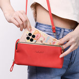 Sac téléphone bandoulière compact à plusieurs compartiments