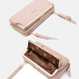 Sac téléphone bandoulière compact à plusieurs compartiments