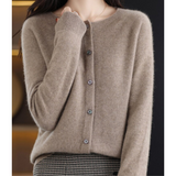Cardigan Femme Boutonné – Pull Maille Fine Élégant