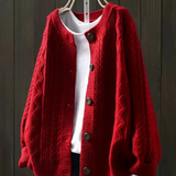 Cardigan Automne Camel Femme
