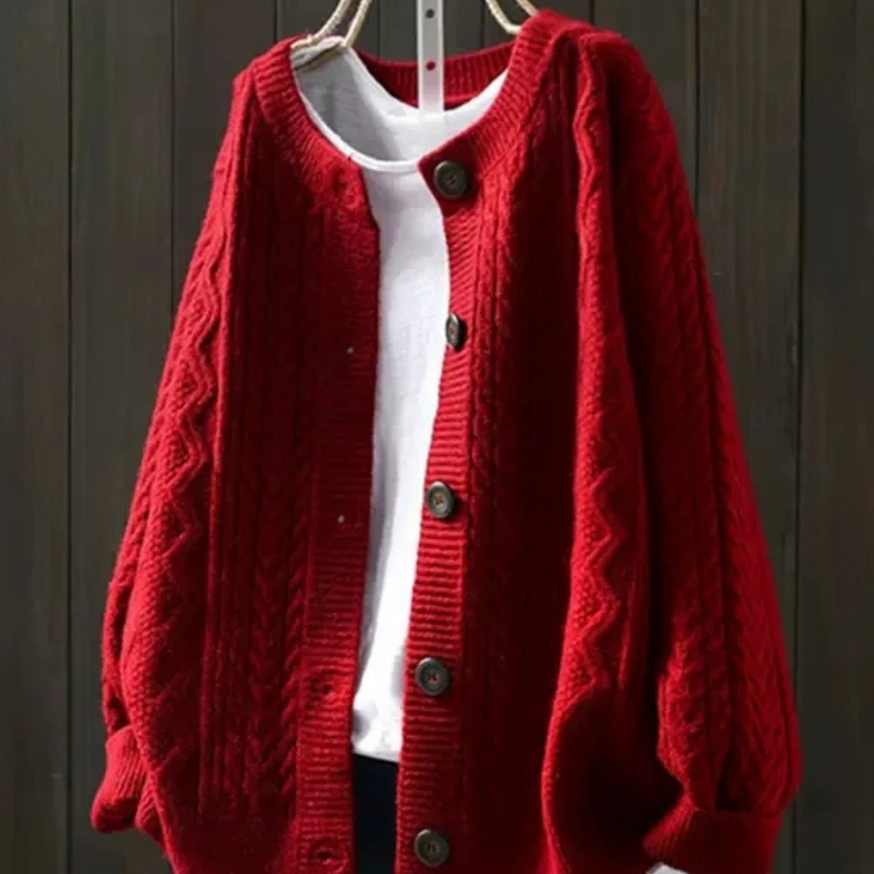 Cardigan Automne Camel Femme