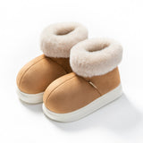 Chaussons Bottines Fourrés Style Cocooning