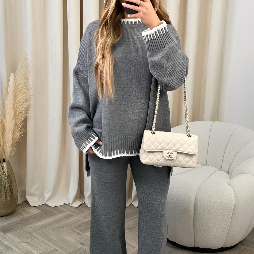 Ensemble Maille Oversize Confort Chic Décontracté