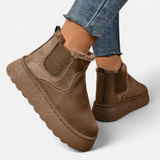 Bottines Chelsea Confort Semelle Épaisse Style Casual Moderne