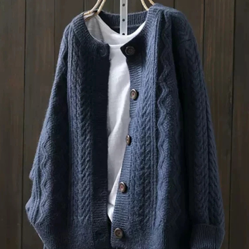 Cardigan Automne Camel Femme
