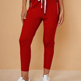 Pantalon Jogger Ajusté Taille Élastique Confort Moderne