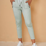Pantalon Jogger Ajusté Taille Élastique Confort Moderne