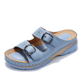 Sandales à Double Boucle Style Casual