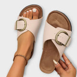 Sandales femme ergonomiques à boucle réglable