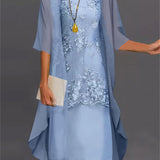Robe Femme Deux Pièces Élégante – Robe Dentelle Fluide