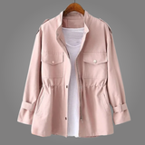 Manteau Vert Femme Élégant