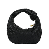 Sac hobo femme tressé à anse nouée