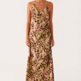 Robe Longue Fleurie Dos Nu Élégance Bohème
