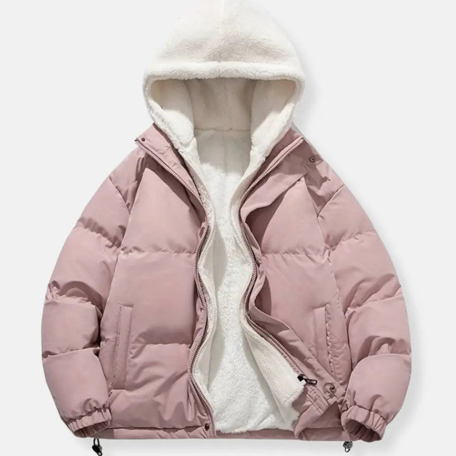Chloé | Veste d’Hiver Zippée Chaude
