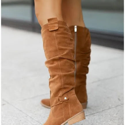 Bottes Femme Hautes Élégantes – Bottes Genou Tendance