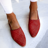 Mocassins Femme Tressés – Chaussures Plates Élégantes