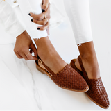 Mocassins Femme Tressés – Chaussures Plates Élégantes