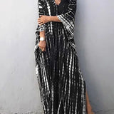 Robe Longue Bohème Ample Fluide Confort Élégant