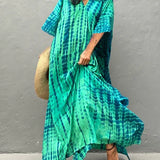 Robe Longue Bohème Ample Fluide Confort Élégant