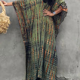 Robe Longue Bohème Fluide Confort Été Élégant
