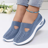 Chaussures de marche femme en tissu extensible