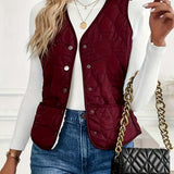 Gabrielle | Gilet Sans Manches Matelassé & Style Bomber